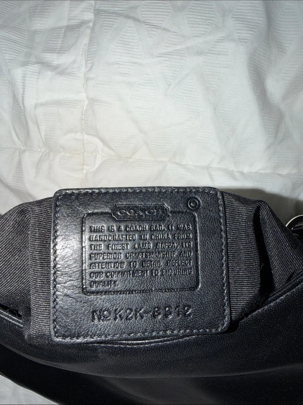 Coach elegant black